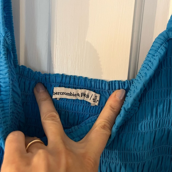 Bright Blue Abercrombie sundress - Picture 4 of 6